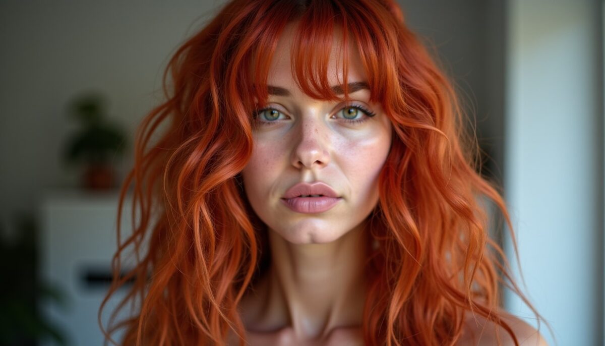 Est-il possible de transformer des cheveux brun foncé en une magnifique chevelure rousse ?
