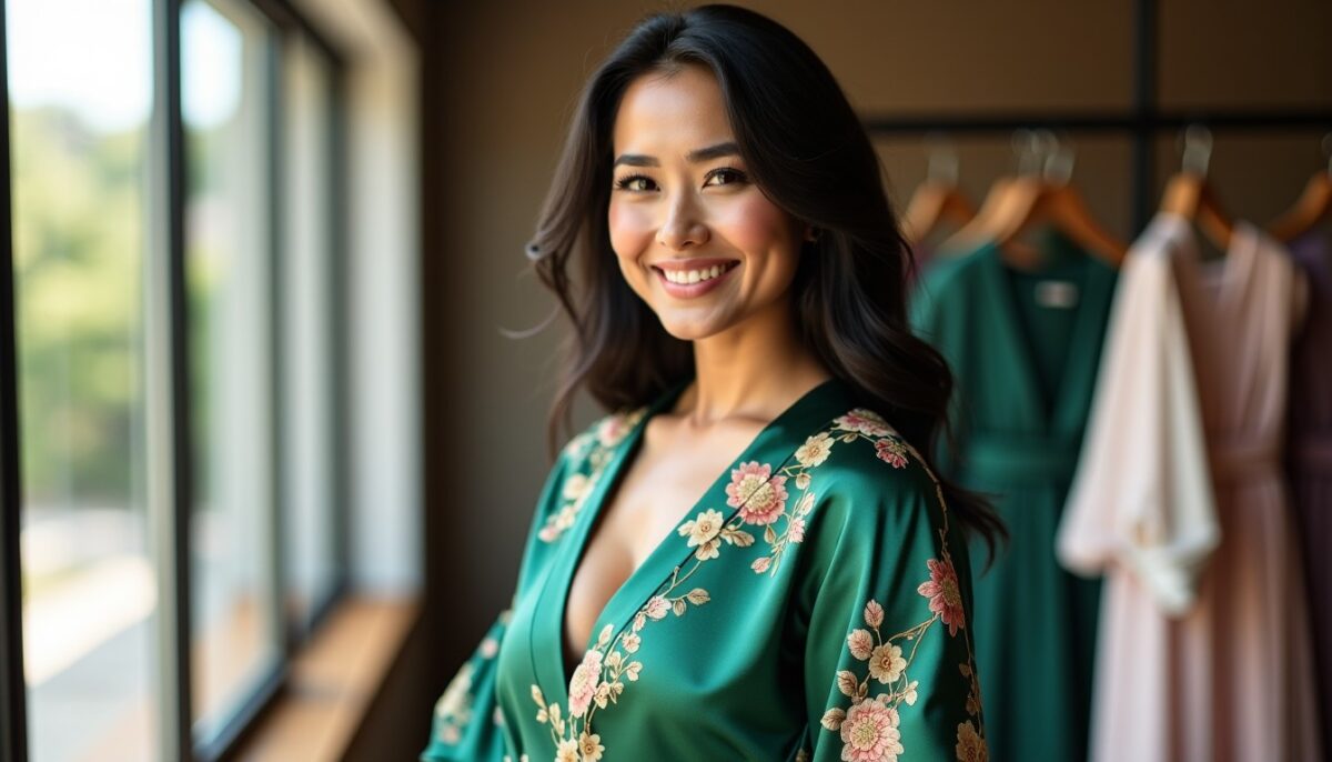 Trouver la robe kimono femme parfaite adaptée à votre silhouette