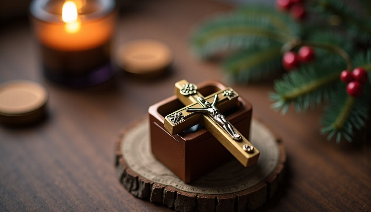 Offrir un crucifix : un cadeau chargé de symbolisme pour les moments importants
